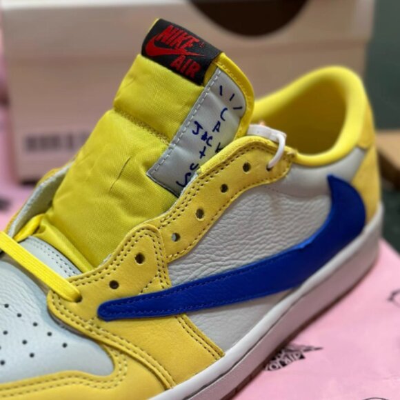 jordan 1 low canary travis scott main image 5